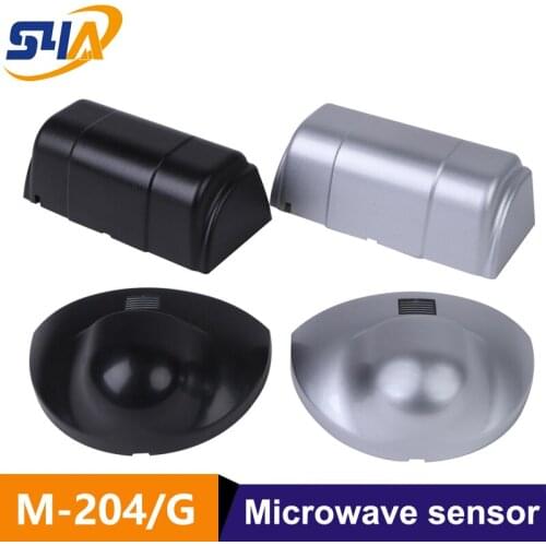 Automatic Gate Door Microwave Motion Sensor detector Black&Silver color sliding swing door sensor auto opening