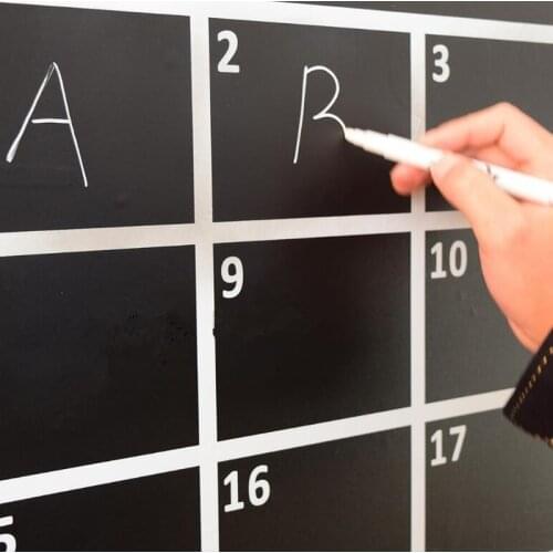 White Liquid Chalk Pen Marker Glass Windows Blackboard Stickers Liquid Ink Pen Used on Chalkboard Window White Pen