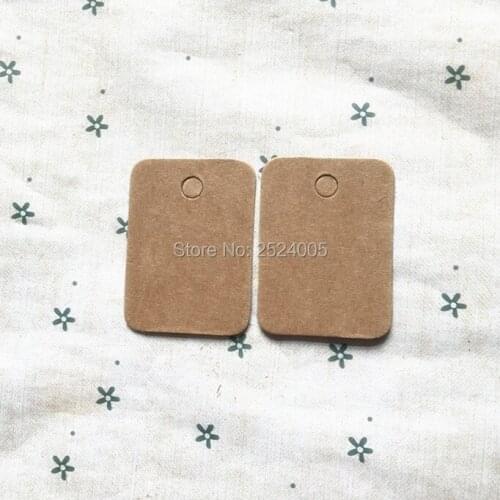 Free shipping in stock 2.8x3.8cm shape cutting blank tag 350gsm craft paper/paper card hang label