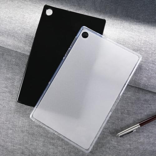 2020 Tablet case For Lenovo Tab M10 Plus TB-X606F X606X TPU Soft back cover for Lenovo m10 plus 10.3 inch Slim matte case+stylus