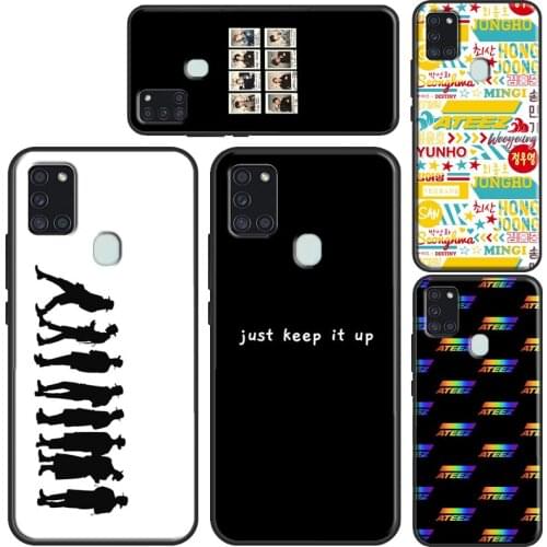 KPOP ATEEZ Case For Samsung A20e A21S A11 A31 A71 A51 Coque For Galaxy A50 A70 A40 A30 A10 M21 M31