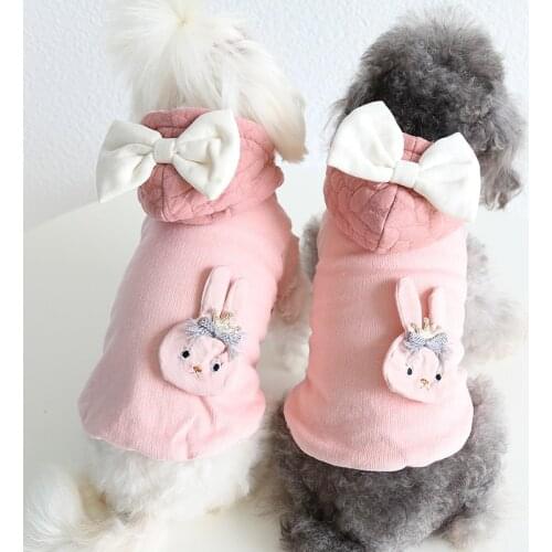 Cute Small Pet Clothes Winter Overcoat Puppy Warm Coat Design Dog Outfit Chihuahua Apparel Pomeranian Poodle Yorkie Suit Garment