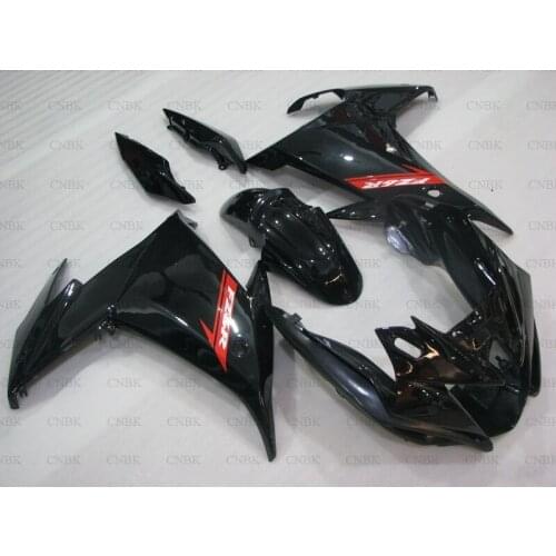 For FZ6R 2009 - 2013 Fairing Kits FZ6R 2010 Black Bodywork for YAMAHA FZ6 Fazer 2012 Fairing Unpainted