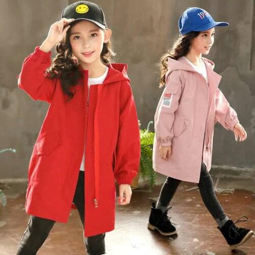 KAQUKAQI Spring Jackets For Girls