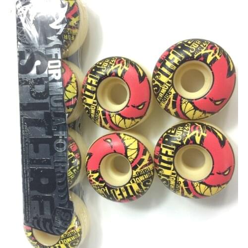 Skateboard Part Wheel Spitfire Wheels 52*32 Size 99D Formula Hardness High Quality High Rebound Professional Skater Use