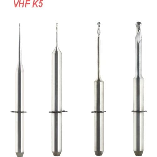 1PC Dental Lab CAD CAM End Mills - For Zirconia Compatible With VHF K5