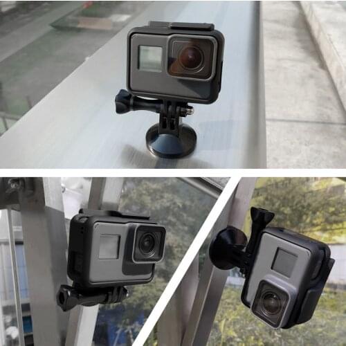 Magnetic Mount Stand Metal Holder Adapter for GoPro Hero 9 8 7 6 5 4 Xiaomi Yi 4k SJCAM sj4000 EKEN H9 Action Camera Accessories