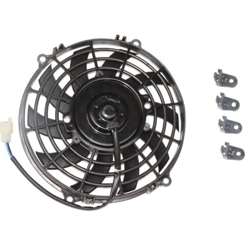 Motorcycle Oil Cooler Electric Radiator Cooling Fan Engine Radiator For Dirt Bike Motorcycle ATV Quad Buggy