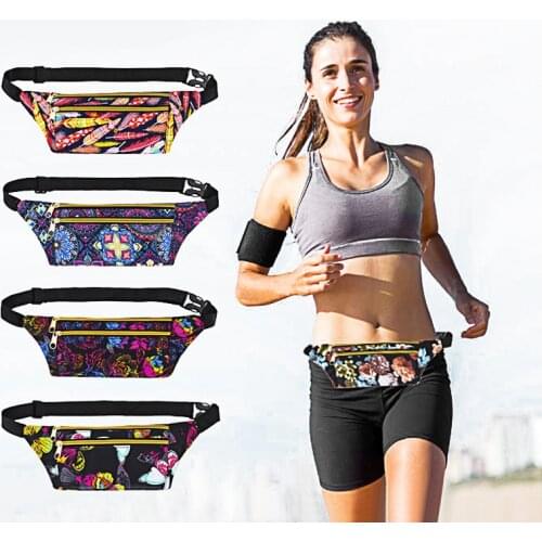 Fashion Fanny Pack Female New Sports Man Waterproof Chest Bag Unisex Waist Bag Ladies Waist Packs Camouflage Belly Belt Bags