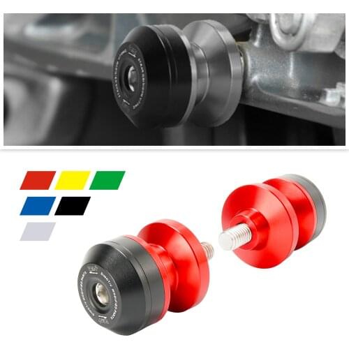 Motorcycle Swingarm Spools for 10mm Kawasaki Ninja250 Ninja300 Z250 Z300 Z250SL Z800 13-17 ZX-10R 04-10 ZX-6R 98-11