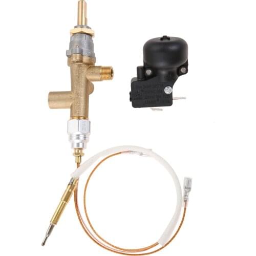 Patio Heaters & Room Space Heater Propane Lpg Gas Fire Pit Control Safety Valve Flame Failure Device With Thermocouple And Knob