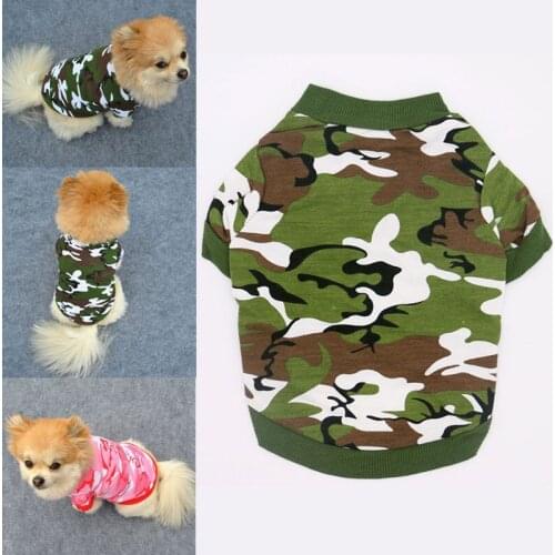 Pet Dog Clothes For Small Dogs Summer Clothes Pullover Chihuahua Puppy Clothing Shirt Summer Vest