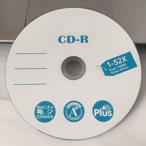 Wholesale 50 discs Grade A X52 700 MB Best Blank Printed CD-R Disc