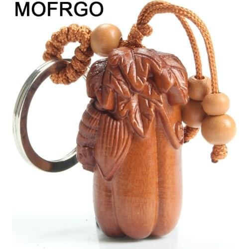 Peach Tree Wood Products Keychain Supplies Car Key Ring Pendant Keychain Amulet Pendant A Thriving Business