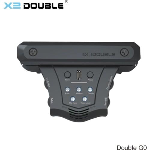 Double G0 Guitar Soundhole Pickup With Built-In Effects, Acoustic Guitar Pickup, Preamp and Effects System