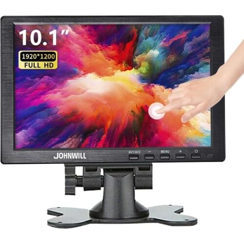 10.1 inch lcd full hd Portable computer monitor pc ips 1920*1200 display screen With BNC AV VGA HDMI mini small gaming monitor