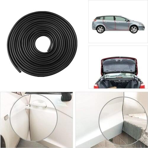 10m Car Door Boot Edge Protectors Strip Trim U Shapes Guard Seal Rubber Strip