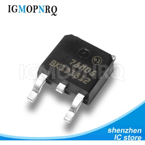 10pcs/lot 78M05 CJ78M05 7805 SMD TO252 SMD three-terminal regulator Product