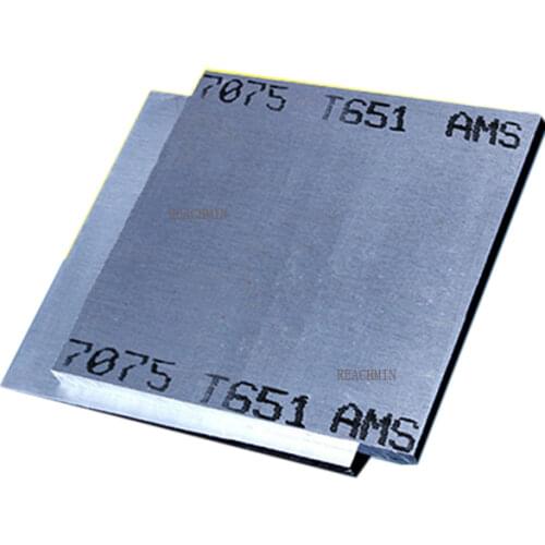 1PCS 7075 Aluminum Plate Sheet Aviation T6 Super Hard DIY Hardware Board CNC 3D Printer Panel With Membrane