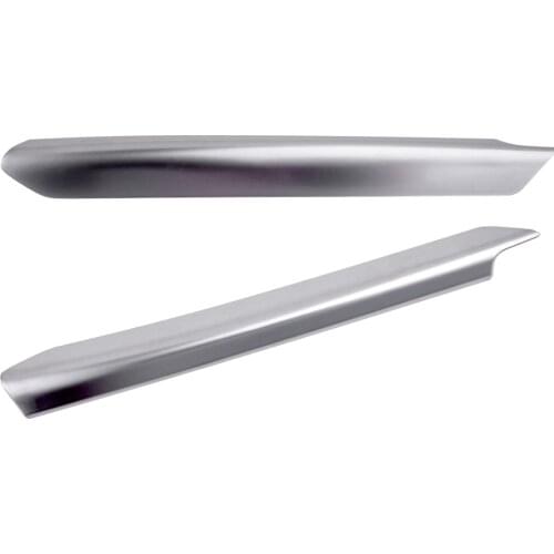 2Pcs Center Console Gear Shift Box Side Trim Cover Fit for Benz E Class W212 E200 E260 E300 2010-2015 Left Hand Drive Silver