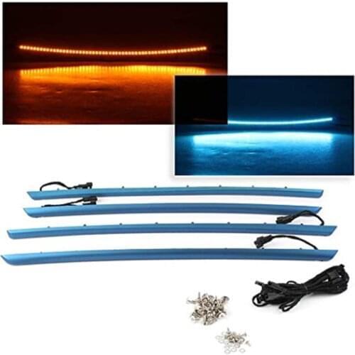 For bmw f30 car neon interior door ambient lights decorative lighting tuning car universal 4pcs