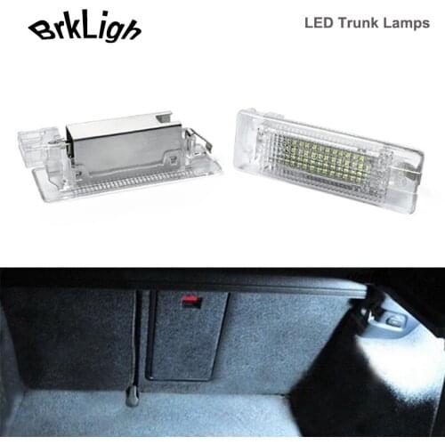 For VW Golf Passat Sharan EOS Caddy Tiguan Touran Touareg Jetta 1Pcs LED Trunk Lamps Luggage Compartment Lights Car Accessories
