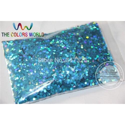 2MM Holographic Blue Color Glitter Sprinkling Sequins for nail art and other DIY accessories