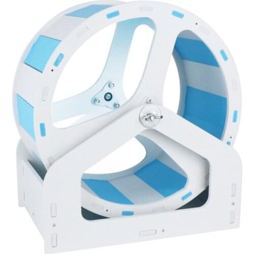 Hamster Running Exercise Wheel Silent Runner with Adjustable Stand Spinner for Gerbils Mice Small Pet Animal Toys D7YE