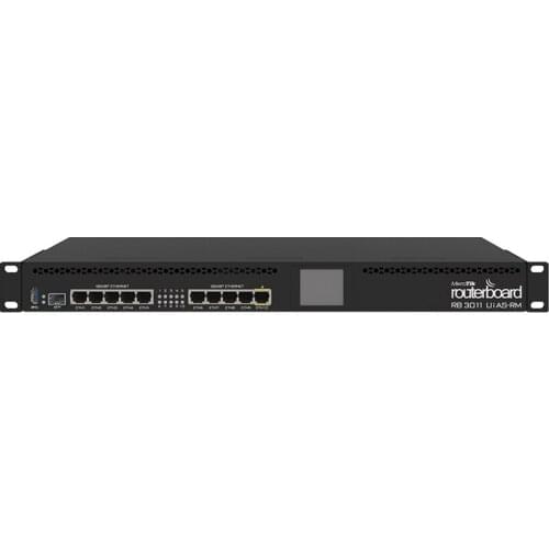Mikrotik Router 10x Gigabit Ports 1x SFP Port RB3011UIAS-RM Multi Port Device 10 port Gigabit Ethernet Router