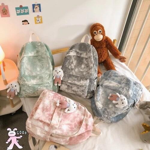 Fashion Womens Backpack Large-capacity Canvas School Bag For Girls Summer Camouflage Travel Backpacks