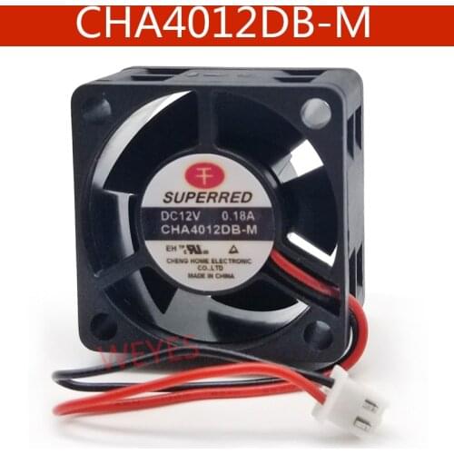 For Superred CHA4012DB-M DC 12V 0.18A 40x40x20mm Server Cooling Fan
