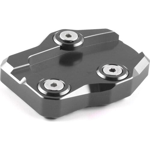 For Honda PCX125 PCX150 PCX 125 150 Kickstand Sidestand Pads Kick Side Stand Extension Enlarger Pad Support Plate 2016 2017 CNC