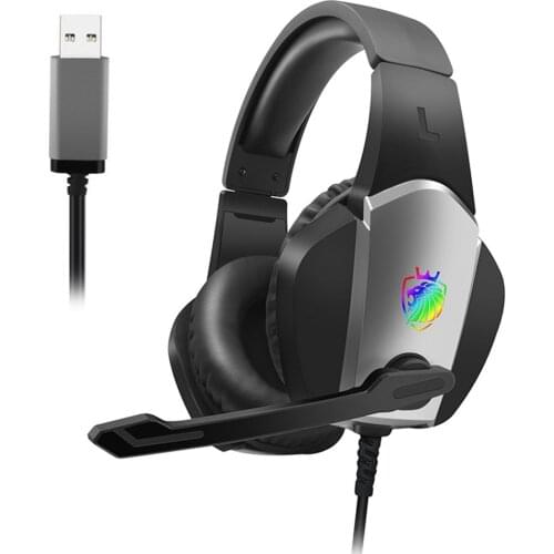 Wired Earphone HiFi Headphones A1 Over Ear Gaming Headset with Noise Cancelling Mic Wired Computer Headphones