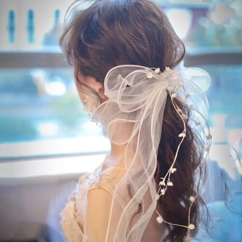 Bridal Headwear Haar Accessoires For Women Bride Wedding Hair Accessories Tocado Novia Ozdoby Do Wlosow Fascinator