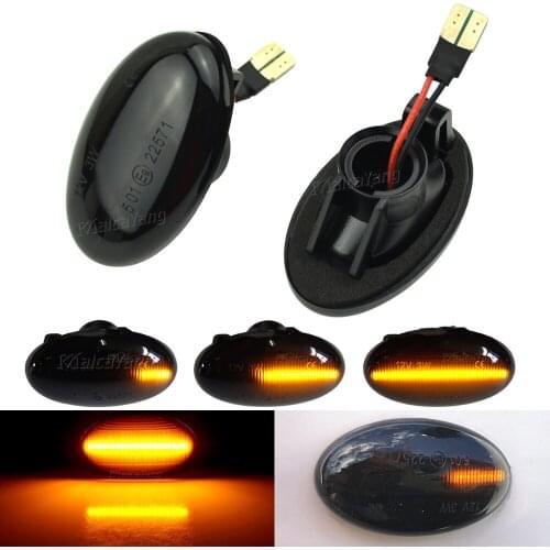 LED Turn Signal Side Marker Lights For Smart Forfour W450 W452 W168 W415 W63 W447 Dynamic Blinker Sequential Indicator