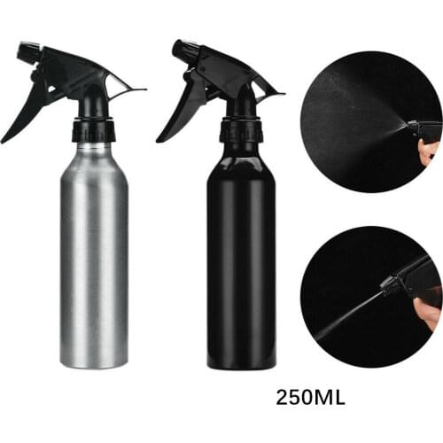 250ML Aluminum Alloy Tattoo Spray Bottle Refillable Water Sprayer Salon Tool Fine Mist