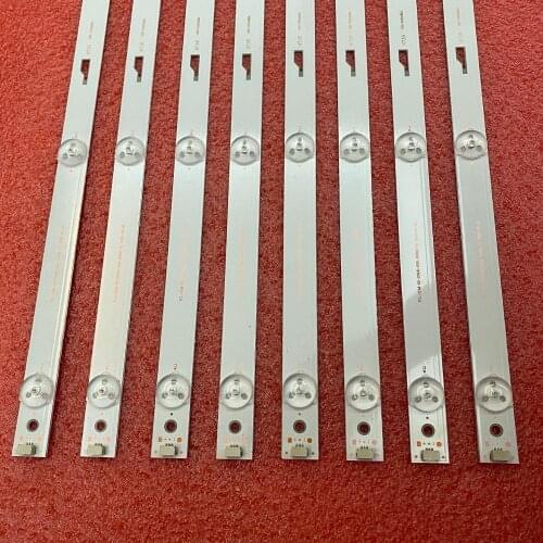 80pcs/lot LED Backlight strip for 55D1600 D55E161 55HR332M05A3 V0 V1 4C-LB550T-HR1 YHA