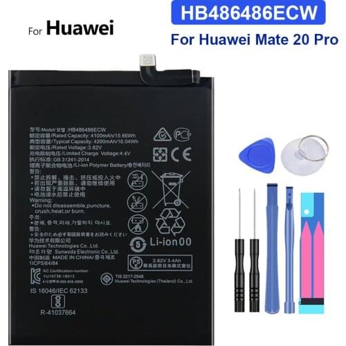 HB486486ECW Battery For Huawei Mate 20 Pro Mate20 Pro Mate20Pro Mobile Bateria