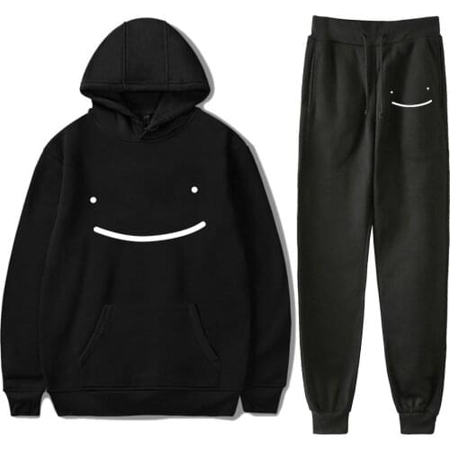 Dreamwastaken Casual Tracksuit Men Sets Hoodies and Pants Two Piece Sets Hooded Sweatshirt Outfit Sportswear Male Suit Clothing