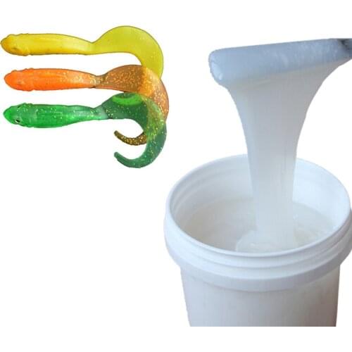 Soft liquid silicone rubber for silicone soft baits fishing lure/silicone bait