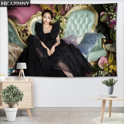 Namie Amuro lWall Tapestry Home Decorations Anime Tapestry Wall Hanging Forest Tapestries For Bedroom 130x150CM,140x250CM
