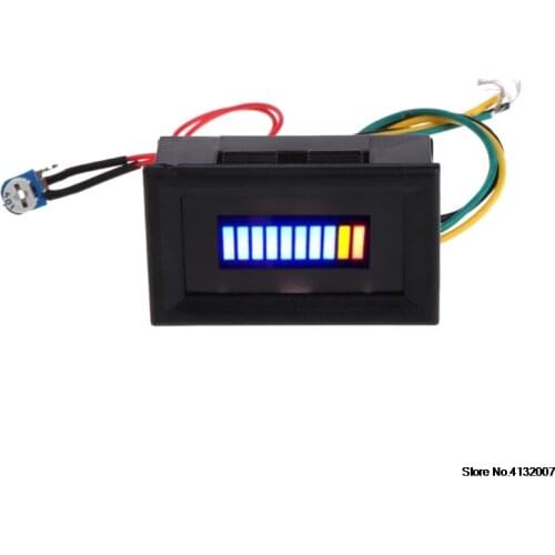 2021 Hot New Fuel level Gauge Indicator 12V Universal Motorcycle Car Oil scale meter LED Oil