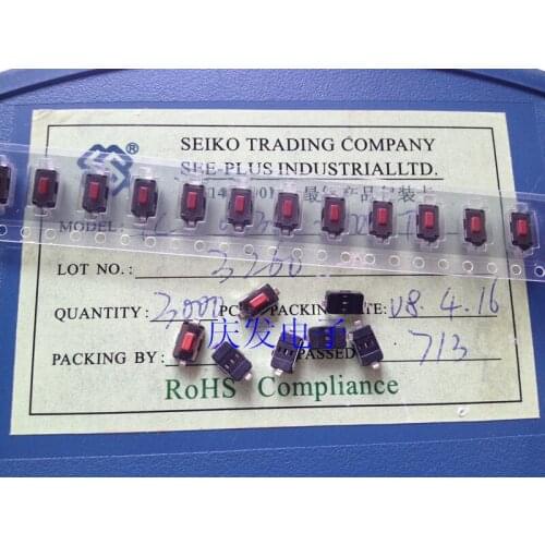 Original new 100% TC-06308-00CT touch switch 4*6*2.5mm SMD key switch