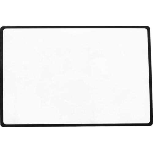 Reading support sheet Magnifier Magnifying glass 3-zoom Black