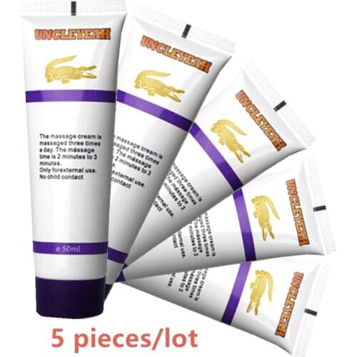 5 Pcs Developpe sex products herbal penis enlargement cream enlarge penis cream enhancer penis erection cream thickening growth