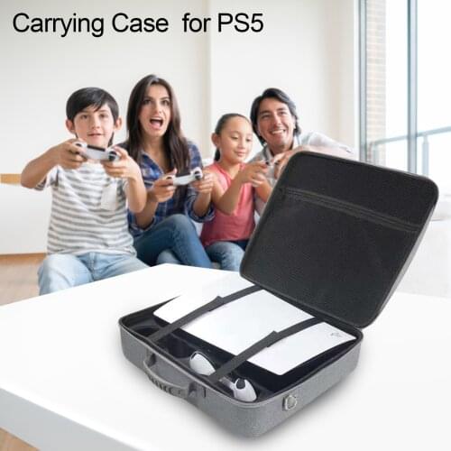 Storage EVA Hard Case Shockproof Hardshell Carrying Case For PS5 Model PS4 Controller Portable Travel Storage Bag Pouch