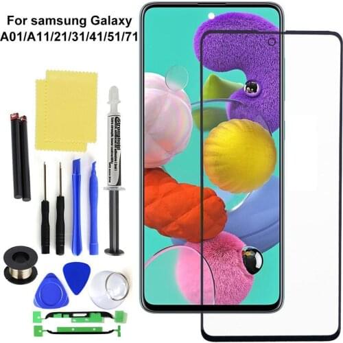 Phone Screen Ultra-thin Replacement Glass Mobile Phone Touch Screen for Samsung Galaxy A01/A11/A21/A31/A41/A51/A71