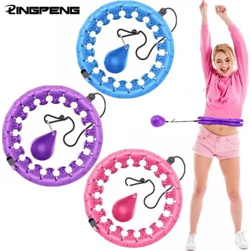 Slimming Circle Slimming Smart Hoop Thin Waist Smart Counting Hoop Detachable Sports Abdomen Trainer Massage Ring