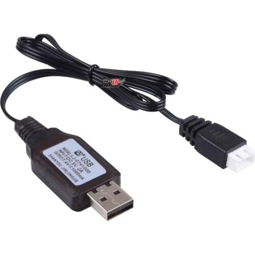 Wltoys A949 A959-B A969 A979 K989 12428 12423 12401 12402 12404 RC Car Spare Parts Output 7.4V 1000MA USB charging line charger