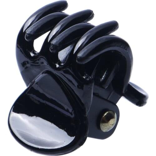 12 pcs/sets Fashion Women crab Hair claw clip Girls Black Plastic Mini Hairpin Claws Hair Clip Clamp For Women Gifts free ship